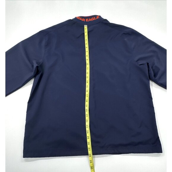 Auburn Tigers Under Armour Track Pants Jacket Outfit Mens Large Matching Set - Picture 15 of 16